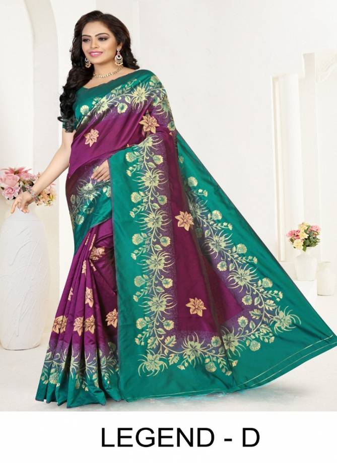 Ronisha Legend  Latest Fancy Designer Casual Wear Silk Saree Collection
